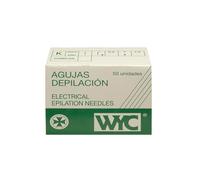 AGUJA DEPILAR INCLINADA WYC K3 1 C/50 U.EN B/2U.