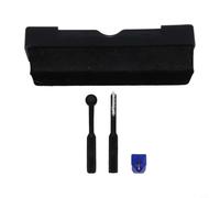 Aguja giratoria AT VMN95E compatible con modelos de cartuchos ATLP120X y VM95 con cepillos de limpieza para mantener audio (azul)
