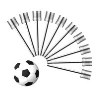 Aguja Inflar Balones, 10 PCS Inflador Pelotas, Agujas De Acero Inoxidable Para Bomba De Aire, fútbol, baloncesto, fútbol, rugby, netball, voleibol, balonmano, pelotas aguja hinchar balones