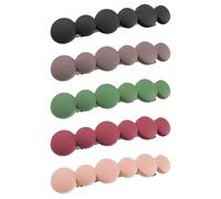 Aguja Para El Cabello Del Anillo De 5 Partes, Horquilla Francesa Simple, Pony Para Mujeres, Horquilla Corta, Accesorios Para Mujeres.