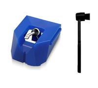 Aguja para tocadiscos AT-VMN95E compatible con aguja Audio-Technica, aguja elíptica para tocadiscos