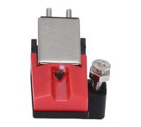 Aguja para tocadiscos de vinilo rojo para tocadiscos MM MC para cartuchos mi, alta salida de 84 dB, sensibilidad, cuerpo de plástico