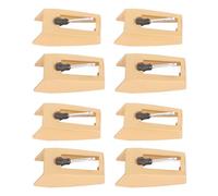 Aguja para Tocadiscos, Potente Tocadiscos de Seguimiento, Lápiz Capacitivo, Fácil Instalación, Sonido Limpio Profesional Universal, Estéreo, Paquete de 8 para Fonógrafo
