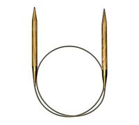Aguja circular Addi Nature madera de olivo 80cm 6,00mm - 1ud