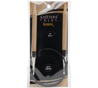 Agujas circulares fijas Basix, 24 unidades, 15/10 mm