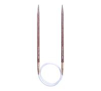 Agujas circulares Pony Perfect de madera 60cm 5,00mm - 1ud