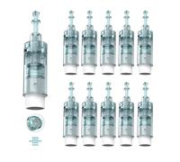 Agujas de 24 Pin para Dr.pen Ultima M8, Microagujas de Repuesto Original de Dr Pen Microneedling Modelo M8, Micropunción Desechables Auténticos de Microneedle Pen (24 Pin, 10 Pcs)