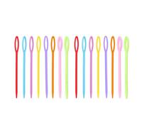 Agujas de Coser de Plástico,50 PCS Aguja Lanera Agujas de Hilo de Aguja de Coser a Mano para Coser Kits de Bordado de Costura Artesanal para Principiantes