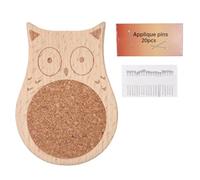Agujas de costura de madera, agujas de coser y cojines | Accesorios de punto para retocar, para hilo de bordar, para trabajos domésticos, para costura, manualidades, proyectos diarios y para