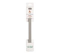 Pony Classic - NDL de doble punta de aluminio, 20 cm, 2,50 mm, 1 unidad