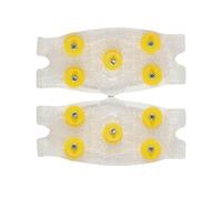 Agujas de hielo - 5 perillas empuñaduras de nieve antideslizantes para botas y, bolas de tracción TPE resistentes al frío para caminar sobre la nieve Oh Is, crampones de invierno portátiles para