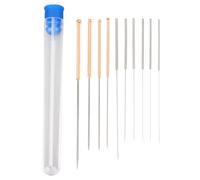 Agujas de Limpieza de Boquillas para Impresora 3D de 0,4 Mm, Kit de Limpieza de Boquillas para Impresora 3D, Acero Inoxidable, para Varios Tipos de Boquillas, V6, MK8, Ender 3,