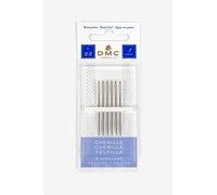 DMC - Agujas de chenilla | Surtido de 6 agujas de bordar - Para telas gruesas - con punta | Ideal para bordado y tapicería