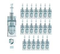 Agujas de Nano-3D para Dr.pen Ultima M8, Microagujas de Repuesto Original de Dr Pen Microneedling Modelo M8, Micropunción Desechables Auténticos de Microneedle Pen (Nano-3D, 20 Pcs)