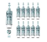 Agujas de Nano-S para Dr.pen Ultima M8, Microagujas de Repuesto Original de Dr Pen Microneedling Modelo M8, Micropunción Desechables Auténticos de Microneedle Pen (Nano-S, 10 Pcs)