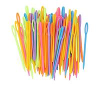 Agujas de Plástico de Ojo Grande Agujas de Suéter de Tapiz de Tejer 100 Piezas Agujas de Coser de Hilo Agujas de Sastrería Aguja de Coser de Plástico de Ganchillo Agujas de Coser