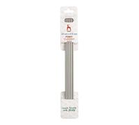 Agujas de punto de calcetines de aluminio Pony Classic 20 cm 3.75 mm