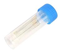 Agujas de Punto de Cruz, 100 Uds., Bordado de Metal, Caja Grande, Aguja de Bordado, Punto de Cruz, Aguja de Cola Dorada (Nº 26)