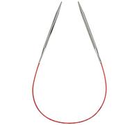 Addi Turbo - Agujas de Tejer Circulares, para Encaje, Metal, White Bronze, 40 cm, 4.5 mm