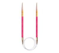 Agujas de Tejer Circulares de Madera Pony Flair 60 cm 6 mm - 1 Pieza