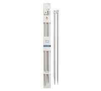 Agujas de Tejer de Aluminio Pony Classic 35 cm 9 mm - 1 Unidad