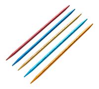 Agujas de tejer de doble punta Addi FlipStix de 15 cm (6 pulgadas) - Juego de 5; tama o 7 de EE. UU. (4,5 mm)