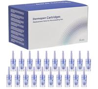 Agujas Dermapen 12 puntas para Microneedling pen, Cabezales de agujas de repuesto para Derma Pen ULTIMA A6 /A10/M5, Ranura para Bayoneta, 20 Unidades