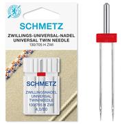 Schmetz 130-705ZWI-4.0-80 Agujas para Máquinas De Coser, Metal, Plata, 4.0/80 Tamaño