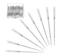 Agujas para máquina de coser,80 agujas universales para máquina de coser, 65/9, 75/11, 80/12, 90/14, 100/16, 110/18, accesorios para máquinas de coser,Bolígrafo Compatible con Brother Janome Singer