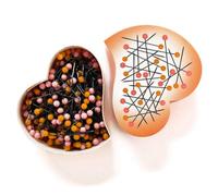 Agujas Pony Black de Acero, 0.6x30mm, Rosa y Naranja - 1 Unidad