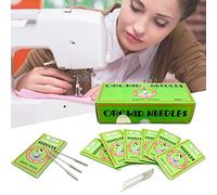 Agujas universales para coser, 10 unids/set agujacoser para el hogar antisalto - Prácticas agujas para Singer, Brother y todas las demás máquinacoser Hongjingda