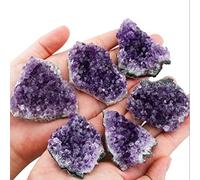 Agujero de amatista púrpura natural Cuarzo Druzy Decoración del hogar Espécimen de piedras preciosas Decoración de la habitación