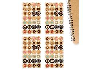 Agujero de calcomanías para carpeta, círculos adhesivos redondos, protectores de agujeros para papel, para perforar cuadernos, redactar, codificar, notas sueltas, lugar de trabajo, NO, Consulte la
