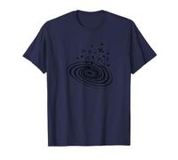 Agujero Oscuro tirando en escombros espaciales Camiseta