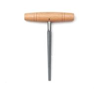 Agujero para violín, diseño cónico de acero con mango de madera cómodo, accesorio de mantenimiento de instrumentos, herramienta de reverberación