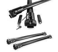 AGURI Prestige II | Compatible con Ford Kuga 2012-2019 | Portaequipajes de Techo, Barras de Techo | Destinado a Poner Cofres, Soportes y Escaleras | Construcción Ligera y Resistente de Aluminio