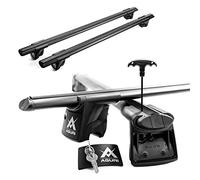 AGURI Runner II | Compatible con Subaru Outback III Familiar 2004-2009 | Portaequipajes de Techo, Barras de Techo | Destinado a Poner Cofres, Soportes y Escaleras | Construcción Ligera de Aluminio