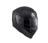 AGV 0041A4MY_003_ML K5 S Solid Casco Moto Integral, Negro Mate, ML