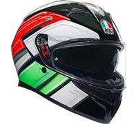 AGV Casco K3 E2206 MPLK Wing Black/Italy S