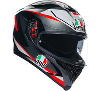 AGV Casco K5 S E2205 Multi MPLK Plasma Negro/Gris/Rojo MS