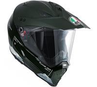 AGV Casco Moto AX-8 Dual Evo E05 Multi, Wild Frontier Military Green/White, S