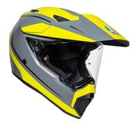 AGV Cascos AX9 Pacific Road Matt Grey / Yellow Fluo / Black S