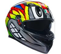 AGV Cascos K3 MPLK Birdy 2.0 Grey / Yellow / Red XS