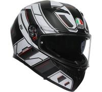AGV Cascos K3 MPLK Rivia Matt Black / White XS