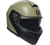 AGV Cascos Streetmodular E2206 Mono Matt Pastello Green / Black L