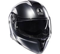 AGV Cascos Streetmodular E2206 Resia Matt Grey / Silver / Red XS