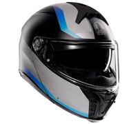 AGV Cascos Tourmodular Stray Matt Black / Grey / Blue XS