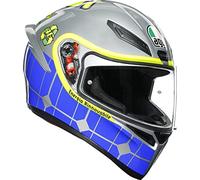 AGV E2205 Top Casco de Motocicleta, Unisex-Adult, Rossi mugello, XL