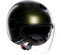 AGV Eteres Andora, casco jet XXL female Mate Verde Oscuro/Negro