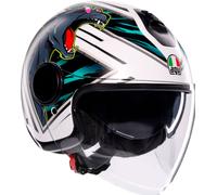 AGV Eteres Ghepard Casco Jet, multicolor, tamaño XL para Hombres